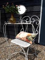 Mooie Franse kaptafel, Ophalen, Metaal of Aluminium, 100 tot 150 cm, 50 tot 100 cm