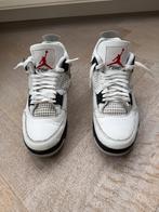 Air Jordan 4 retro white cement maat 41, Kleding | Heren, Schoenen, Wit, Ophalen of Verzenden, Sneakers of Gympen, Gedragen