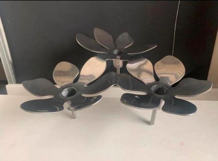 IKEA vintage design Stockholm kandelaar, Huis en Inrichting, Woonaccessoires | Kandelaars en Kaarsen, Zo goed als nieuw, Kandelaar