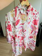 Vintage blouse bloemen, Ophalen of Verzenden, Zo goed als nieuw, Maat 38/40 (M)