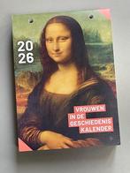 Vrouwen in de Geschiedenis Scheurkalender 2026, Diversen, Kalenders, Ophalen of Verzenden, Dagkalender, Zo goed als nieuw