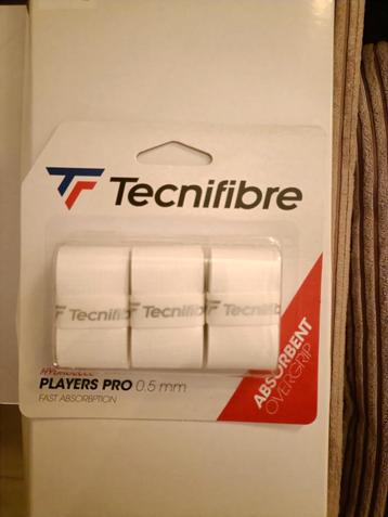 Technifibre players pro Overgrips wit beschikbaar voor biedingen