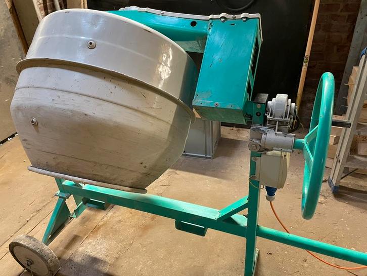Imer S190 betonmolen, Doe-het-zelf en Verbouw, Betonmolens, Gebruikt, Ophalen
