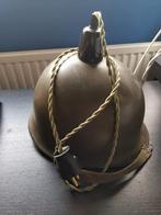 Helm Lamp - Industrieel Design, Huis en Inrichting, Lampen | Hanglampen, Gebruikt, Ophalen of Verzenden, Metaal, Minder dan 50 cm