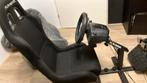 Playseat race stoel en race stuur met gaspedaal len, Ophalen of Verzenden