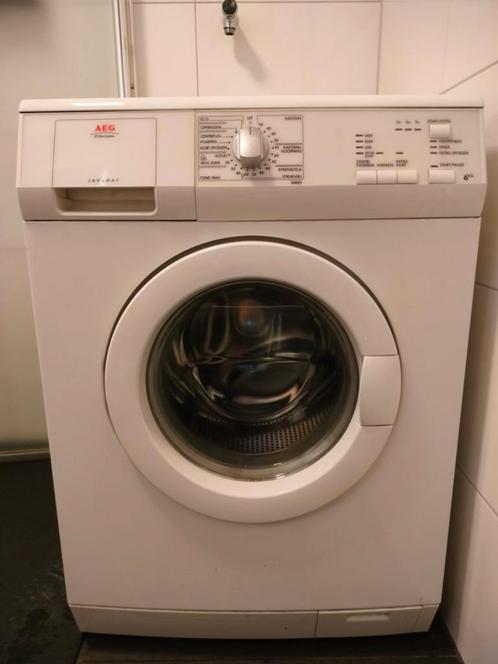 AEG Wasmachine 54840 1400 toeren 6kg, Witgoed en Apparatuur, Wasmachines, Gebruikt, Voorlader, 6 tot 8 kg, 85 tot 90 cm, 1200 tot 1600 toeren