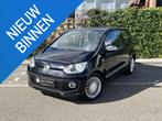 Volkswagen Up! 1.0 high up! * Cruise * Airco * Nap * Garanti, Euro 5, Stof, 4 stoelen, Zwart