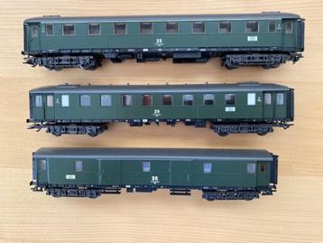 Märklin 4375,4376 en 4379 - Deutsches Reich Personenwagen beschikbaar voor biedingen