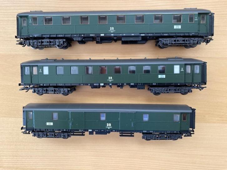 Märklin 4375,4376 en 4379 - Deutsches Reich Personenwagen, Hobby en Vrije tijd, Modeltreinen | H0, Nieuw, Treinset, Gelijkstroom of Wisselstroom
