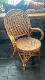 Rotan boha manu rattan stoel eetkamerstoel ibiza bamboe, Antiek en Kunst, Antiek | Meubels | Stoelen en Banken, Ophalen