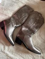 Zilveren Cowboylaarzen Maat 37, Hoge laarzen, Ophalen of Verzenden, Grijs, Onbekend