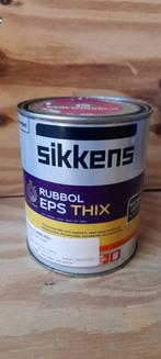 Sikkens Rubbol EPS Thix zwarte buitenverf!, Minder dan 5 liter, Ophalen of Verzenden, Nieuw, Verf