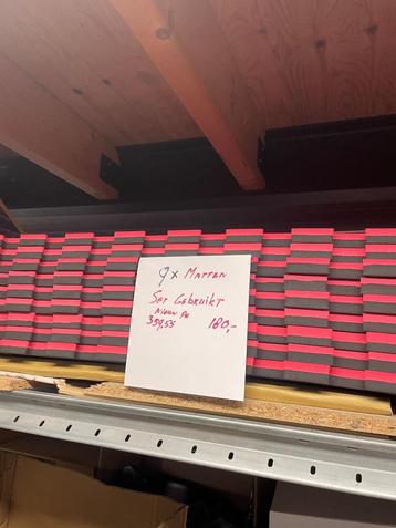 Puzzel Matten 2,5 cm dik – Zwart/Rood – MET Randjes beschikbaar voor biedingen