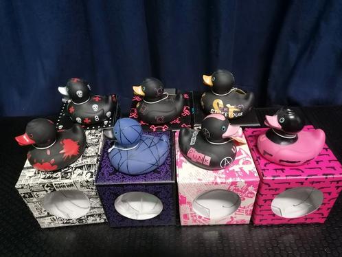 🎸-7 Stoere BUD Ducks: Punk, Gothic & Rock ‘n Roll Badeenden, Verzamelen, Overige Verzamelen, Gebruikt, Ophalen of Verzenden