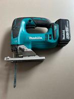 Makita 18V DJV182 decourpeerzaag accu decourpeer zaag 6Ah, Gebruikt, Ophalen of Verzenden, Makita, Minder dan 600 watt
