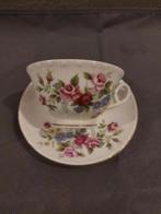 June Garland Bone China - Marlborough- Kop+Schotel, Antiek en Kunst, Antiek | Servies los, Ophalen of Verzenden