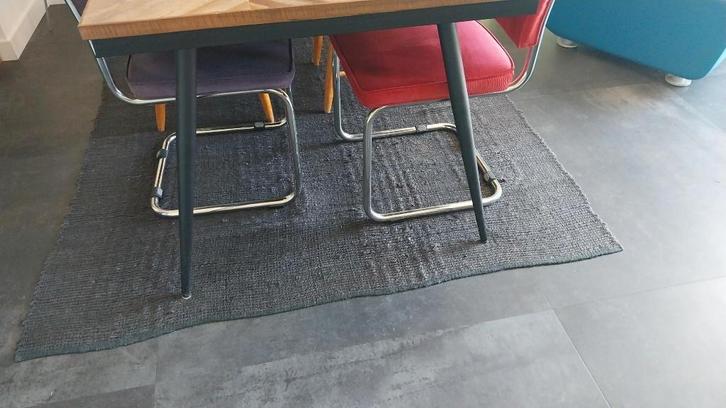 Groot vloerkleed 225x165cm zwart sisal, Huis en Inrichting, Stoffering | Tapijten en Kleden, Gebruikt, 200 cm of meer, 200 cm of meer