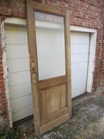 227,5hx93,5br Brede stoere eiken deur matglas, schuifdeur