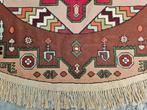 Handgeweven oosterse rond wol tapijt Kazak style 130x130cm, Huis en Inrichting, Stoffering | Tapijten en Kleden, Ophalen of Verzenden