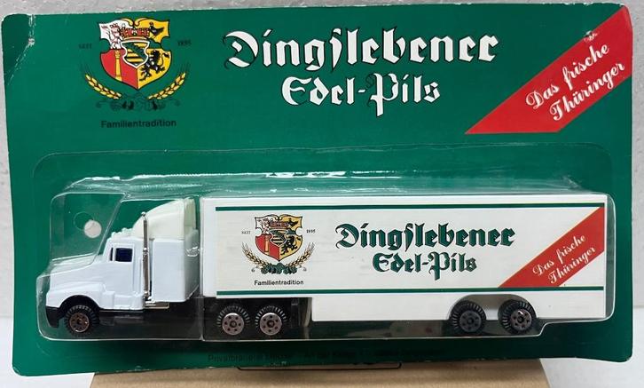 1:87 Dingslebener Bier , USA Truck , Nieuw in verpakking, Hobby en Vrije tijd, Modelauto's | 1:87, Nieuw, Bus of Vrachtwagen, Overige merken