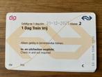 Drie dagkaarten NS, Tickets en Kaartjes, Drie personen of meer, Trein, Algemeen kaartje