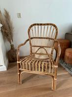 Rotan Fauteuil naturel, Ophalen, Zo goed als nieuw