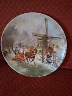 Wandbord winter tafereel royal schwabap, Antiek en Kunst, Ophalen