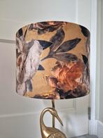 Nieuwe velours ronde lampenkap, botanical hotelchique, Huis en Inrichting, Lampen | Lampenkappen, Ophalen of Verzenden, Nieuw