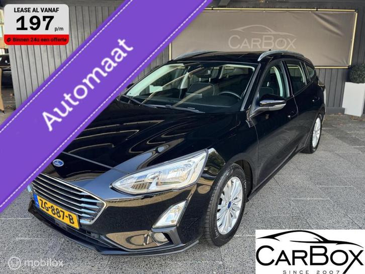 Ford Focus Wagon 1.0 EcoBoost Titanium Business, Auto's, Ford, Bedrijf, Te koop, Focus, ABS, Airbags, Airconditioning, Alarm, Android Auto