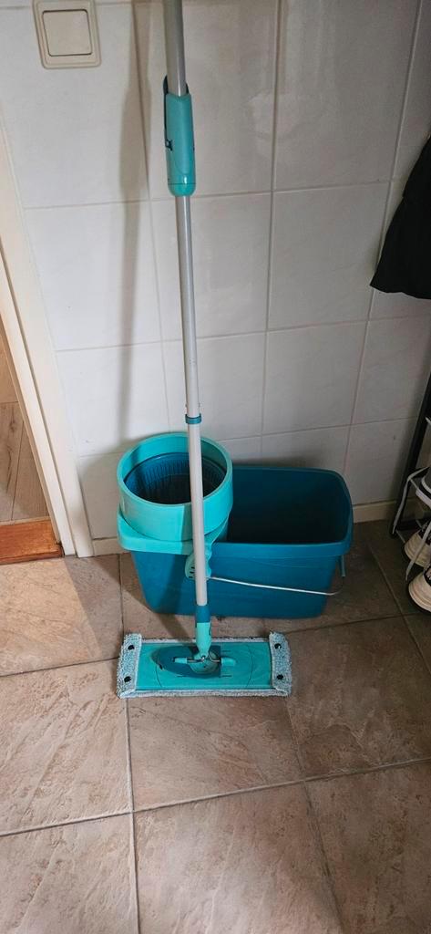 Leifheit Dweilset met Emmer, Huis en Inrichting, Schoonmaakartikelen, Dweilemmer, -bak, of -wagen, Ophalen