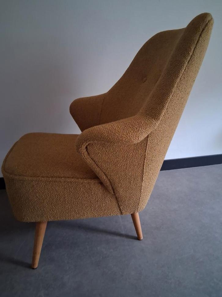 Artifort Theo Ruth Cocktailstoel, Huis en Inrichting, Fauteuils, Zo goed als nieuw, Stof, 50 tot 75 cm, 75 tot 100 cm, Ophalen