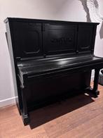 Zwarte antieke piano, Ophalen, Gebruikt, Zwart, Piano