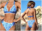 White blue Bikini, Ophalen of Verzenden, Nieuw, Blauw, Bikini
