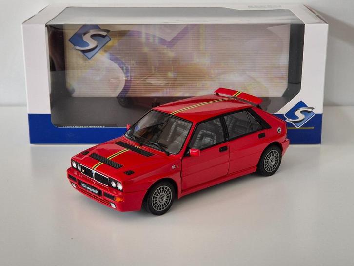1:18 Solido Lancia Delta HF Evoluzione Edizione Finale 1995, Hobby en Vrije tijd, Modelauto's | 1:18, Zo goed als nieuw, Auto