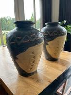 2 aardewerk potten, Ophalen, Overige kleuren, Aardewerk of Porselein, Zo goed als nieuw