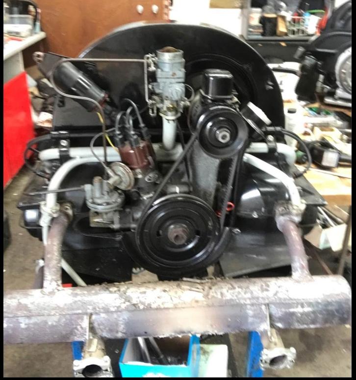 Goede 30 PK 1200cc VW kever T1 Karmann Ghia, Auto-onderdelen, Motor en Toebehoren, Volkswagen, Gebruikt, Verzenden
