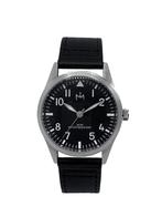 Crown Watch Pilot NIEUW (incl.verz.kosten), Sieraden, Tassen en Uiterlijk, Horloges | Heren, Nieuw, Overige merken, Staal, Polshorloge