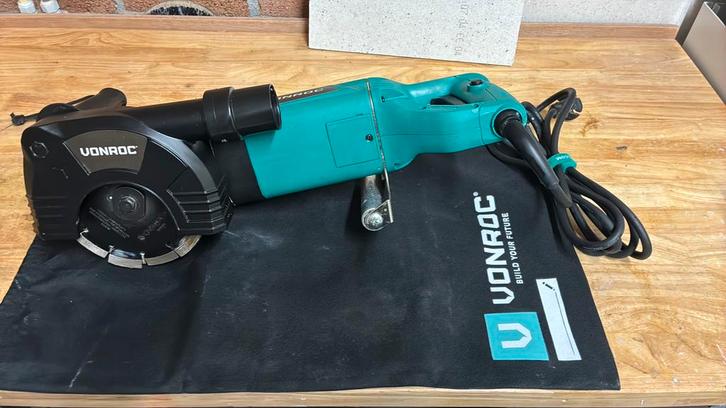 Vonroc muurfrees sleuvenfrees sleuf frees, Doe-het-zelf en Verbouw, Gereedschap | Handgereedschap, Ophalen of Verzenden