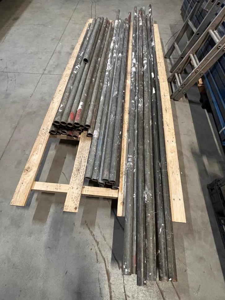 Steiger materialen, Doe-het-zelf en Verbouw, Steigers, Gebruikt, Gevelsteiger, 5 meter of hoger, Ophalen