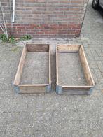 Pallet randen 100x50x20, Tuin en Terras, Bloembakken en Plantenbakken, Ophalen, Minder dan 30 cm, Zo goed als nieuw, Rechthoekig