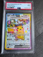 Pokemon Pikachu 219 ex (SSP 219) Surging Sparks PSA 9 NM, Ophalen of Verzenden, Nieuw, Losse kaart