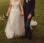 Trouwjurk Milla Nova maat 38 te koop, Kleding | Dames, Ophalen of Verzenden, Zo goed als nieuw, Wit, Trouwjurk