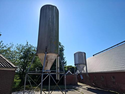 Voersilo, 2 stuks, Dieren en Toebehoren, Stalling en Weidegang, Toebehoren