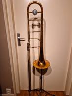 King 4B trombone, Muziek en Instrumenten, Blaasinstrumenten | Trombones, Ophalen, Gebruikt, Tenor, Met koffer