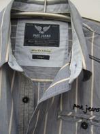 Slankafkledend PME overhemd maat L valt als M, Ophalen, Zo goed als nieuw, Pme Legend, Halswijdte 39/40 (M)