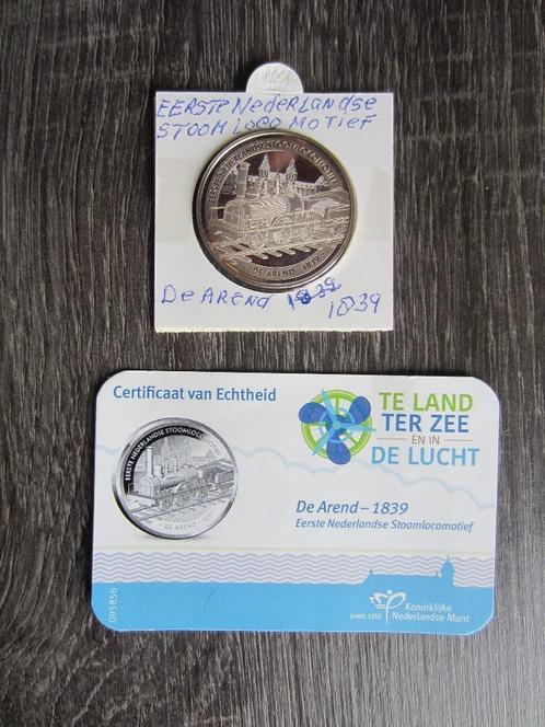 Te Koop Zwaar verzilverde munten Te Land /Zee / Lucht, Postzegels en Munten, Munten | Nederland, Losse munt, Overige waardes, Koningin Beatrix