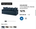 Ikea slaapbank zgan echt als nieuw, Huis en Inrichting, Slaapkamer | Slaapbanken, Tweepersoons, Zo goed als nieuw, Crème, 140 cm