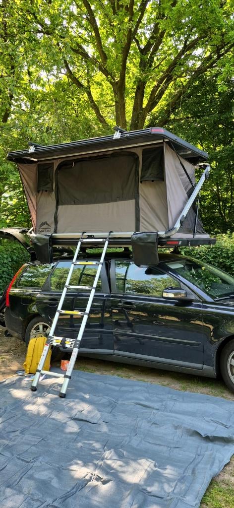 Wild Land Rock Cruiser Daktent + leufel, Caravans en Kamperen, Tenten, Ophalen, Gebruikt, Tot en met 2