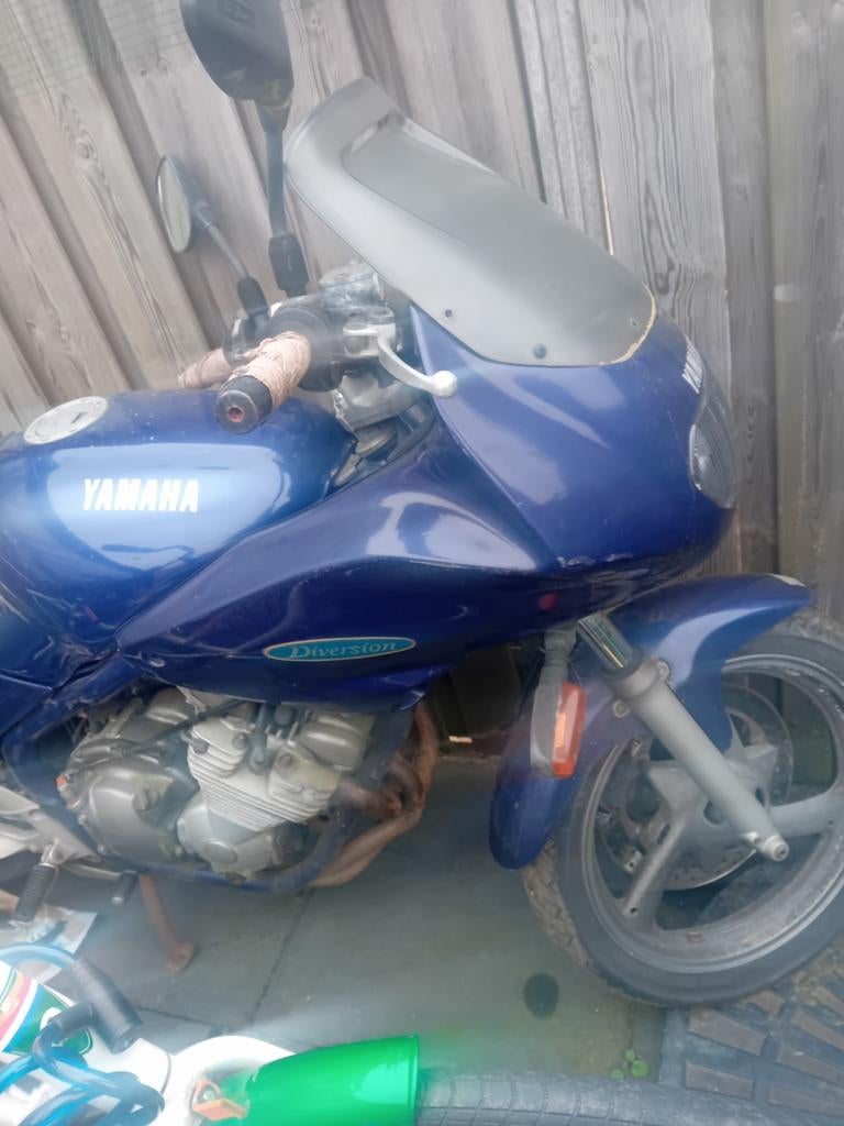 Yamaha Diversion 600, Ophalen