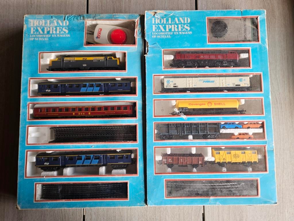 Lima Holland Express Treinset NS Locomotief en Wagons, Gelijkstroom, Ophalen of Verzenden, NS, Lima